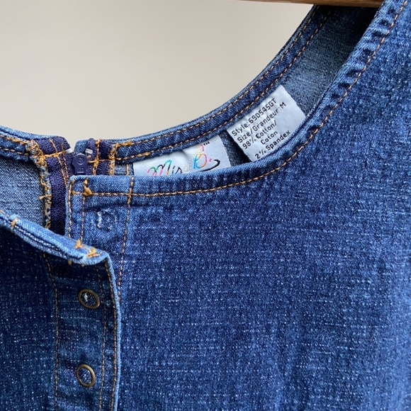 Y2K Fitted Demin Jean Dress - Picture 5 of 7